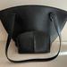 Louis Vuitton Bags | 2 Pcs Louis Vuitton Epi St Jacques Shopping Shoulder Bag And Zipper Wallet Black | Color: Black | Size: Os