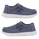 Mens Slip on Shoes Casual Shoes Waterproof Breathable Shoes Comfortable Lightweight Waterproof Walking Shoes Lightweight Durable Comfortable Low top Shoes,Blue,50/300mm