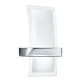 Searchlight 5115-LED One Light LED Wall Light in Chrome and Glass