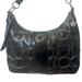 Coach Accessories | Coach Signature Stitched Patent Leather Shoulder Bag Purse Black 19282 | Color: Black | Size: Os