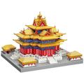 Chinese Architecture of Turret Micro Building Blocks Set Creative Building Toys Model Set Gifts Collection Model Micro Mini Blocks Building Sets Toy (4601PCS)