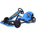 Renegade Edge 36V Lithium Children’s Ride On Electric Go Kart - Blue | OutdoorToys | LED Lights In Rear Wheels, Heavy Duty Frame, Adjustable Riding Positions