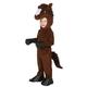 MODRYER Kids Horse Costume With Hood Halloween Fancy Dress Suit Boys Girls Animal Role Play Outfit Cosplay Party Dress Up Unisex Child Stage Show Onesies,Brown-Kids/M/110~120cm