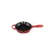 Le Creuset Signature Enamelled Cast Iron Skillet Frying Pan With Helper Handle and Two Pouring Lips, 16 cm, Cerise, 20182160600422