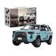 Kisss Remote Control Car, HG-52 All Terrains RC Off Road 1:18 Nitro Monster Truck 2.4GHz 4WD RC Car, Electric Brushed Climbing Car RC Truck Vehicle for Kids Adults (Standard RTR Version/Blue)