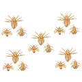 BESTonZON 15 Pcs Simulated Bee Floaters Simulation Animals Figures Bee Adornment Tiny Bee Figurine Kid Suit Interesting Figurines Supply Toy Accessory Child Gold Edition Pvc Props