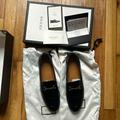 Gucci Shoes | Gucci Jordaan Loafer | Color: Black/Gold | Size: 10