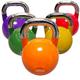 Dumbbel Competitive Kettlebell All-steel Household Hip Squat Solid Cast Iron Dumbbell Fitness Equipment Sports Kettle Barbell (Color : Multi-colored, Size : 4kg)