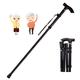 Adjustable Canes and Walking Sticks for Men Women Telescopic Crutches Aluminium Elderly Walking Stick Height Adjustable 85cm-95Cm Shock Absorbing Comfy Grip