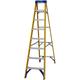 Werner Fibreglass Stepladder 8 Tread 7160818