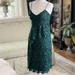 Anthropologie Dresses | Anthropologie Green Layered Lace Dress | Color: Green | Size: 00