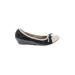Attilio Giusti Leombruni Wedges: Black Shoes - Women's Size 37.5 - Almond Toe