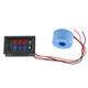 AC 50-500V Digital LCD Voltmeter Ammeter 10A 50A 220V Voltage Current Meter Tester Detector Current Transformer (Color : AC 50-500V 10A)