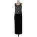 Alex Evenings Cocktail Dress - Formal Scoop Neck Sleeveless: Black Dresses - Women's Size 10