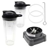 Replacement Parts New Blade with Cup and Lid Intended for Nutri Ninja Blender BL610