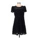 Marc by Marc Jacobs Cocktail Dress: Black Hearts Dresses - Women's Size 2