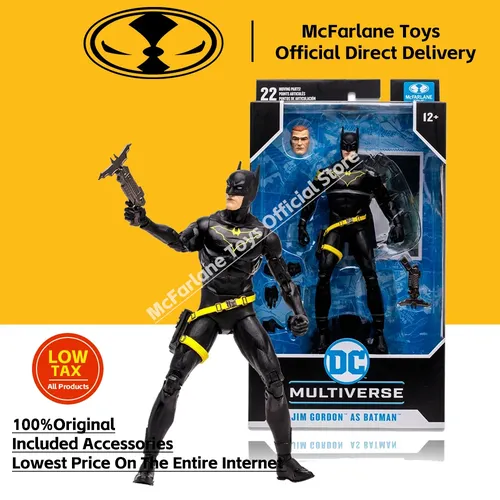 Mcfarlane spielzeug jim gordon als batman batman: endgame! 18cm Action figur Spielzeug Geburtstags