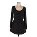 LC Lauren Conrad Casual Dress: Black Stars Dresses - Women's Size 6