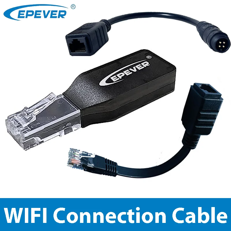 EPEVER WIFI-Verbindungskabel für Tracer BP/Tracer AN 50–100 A MPPT Solarladeregler-Kabel mit Wifi2.4G optional Image