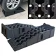 1 Pair Heavy Duty 7 Ton Plastic Car Lifting Ramps Automotive Vehicle Garage Anti-slip