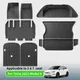 For Tesla Model X 5 6 7 Seater TPE Floor Mat All Weather Anti-Slip Waterproof Front Rear Trunk Mats