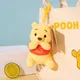 Pooh Winnie Bear Doll Plush Toy Bear Pendant Cute Book Bag Pendant Girl Gifts Children's Birthday