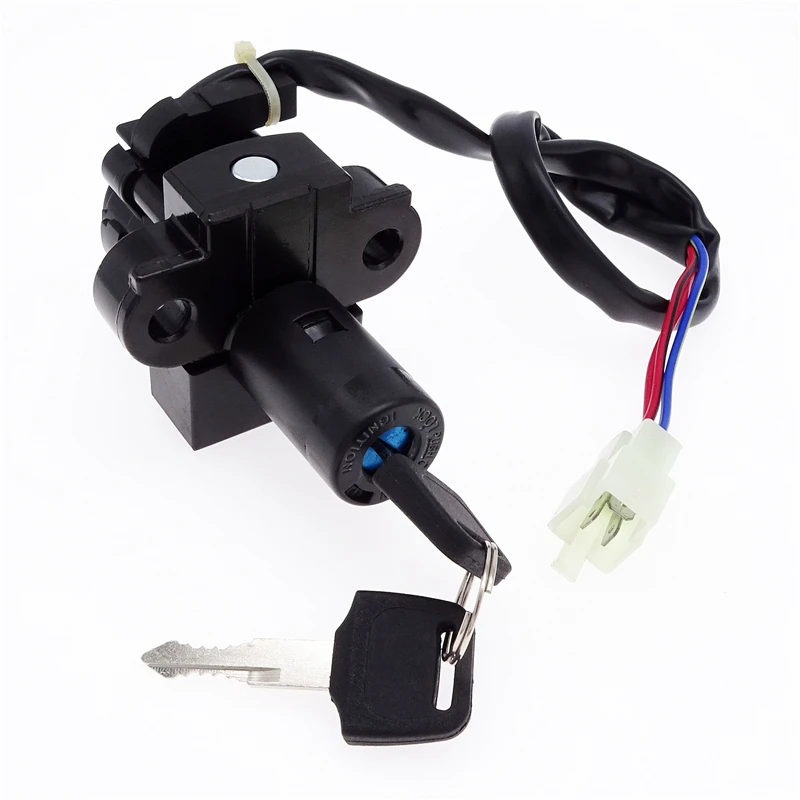 Blocco interruttore accensione moto con 2 chiavi 3 fili Set accessori per Honda XRV750 XRV 750 Africa Twin 1993 - 2000