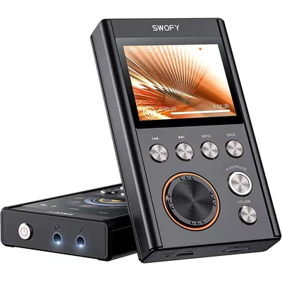 64 GB HiFi-MP3-Player, hochauflösender DAC mit hochauflösendem DSD-Digital-Audioband, unterstützt Erweiterung bis zu 256 GB Image