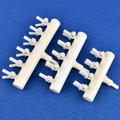 2/3/4/5/6way Aquarium Luftpumpen schlauch Splitter Sauerstoff rohr verteiler Aquarium Belüftung Image