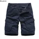 New Summer Men‘s Cargo Shorts Army Military Style Tactical Shorts Men Brand Clothing Cotton Loose