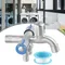 1x Three Way Faucet Stainless Steel Tap Sink Faucet Washing Machine Faucets Balcony Mop Pool Toilet