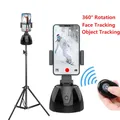 Automatischer Smart Selfie Stick 360-Grad-Drehung Handy halter Face Tracking Kamera Stativ für Video