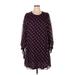 Calvin Klein Casual Dress - Popover: Purple Dresses - Women's Size 16