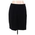Lane Bryant Outlet Casual Skirt: Black Solid Bottoms - Women's Size 22 Plus