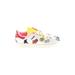 Adidas Stan Smith Sneakers: White Paint Splatter Print Shoes - Women's Size 4
