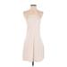 MWL by Madewell Casual Dress - A-Line Halter Sleeveless: Ivory Solid Dresses - Women's Size X-Small