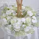 Artificial flowers Wreath Wedding Decoration Table Frame decor Floral Centerpiece Flower Backdrop