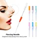 1PC Sterilized Catheter Piercing Needles Ear Nose Lip Navel Piercing Needle Tattoo Catheter Needles