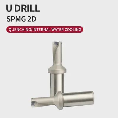 SP Series C20 C25 C32 Drill Bites Insert Drill Metal Drill Bits 13mm-50mm Depth 2D Indexable U Drill Machinery Lathes CNC Water