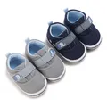 New Spring And Autumn New Boys Cute Anti Slip Walking Shoes Boys Velcro Shoes Boys Canvas Shoes