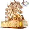 Puzzle in legno 3D carillon con ruota panoramica carillon con ruota panoramica LED integrato