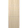 Standard Door - Belldinni Optima 4H Solid + Manufactured Wood Paneled Standard Door | 83.23 H x 23.875 W x 1.75 D in | Wayfair 275063