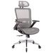 Ceballos BLACK Ergonomic Mesh Office Chair{31 Upholstered/Mesh | 46.6 H x 30.7 W x 30.7 D in | Wayfair LNnFZQ-W490127215