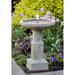 Campania International Powys Concrete Fountain Concrete in Brown | 25.25 H x 18.25 W x 18.25 D in | Wayfair FT-106-NA