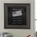 Darby Home Co Wall Mounted Chalkboard Manufactured Wood in Black/Brown | 29 H x 29 W x 0.75 D in | Wayfair DRBC8963 33966335