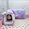 Tunnel pour petits animaux de compagnie lit pour hamster lit pour animal de compagnie tente