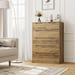HOMECHO 6 - Drawer Dresser Wood in Brown | 43.3 H x 27.6 W x 16.3 D in | Wayfair HOS-PB-184