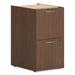 HON Mod Support Pedestal, Left Or Right, 2 Legal/Letter-Size File Drawers,15" X 20" X 28" Wood in Brown | 28 H x 15 W x 20 D in | Wayfair