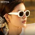BERTHA-Lunettes de soleil ovales Cat Eye pour filles anti-bleu assressenti lunettes Celinx UV400