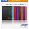 Coque de protection en cuir mince pour Kindle 4 et 5 étui pour Ereader veille automatique 2012